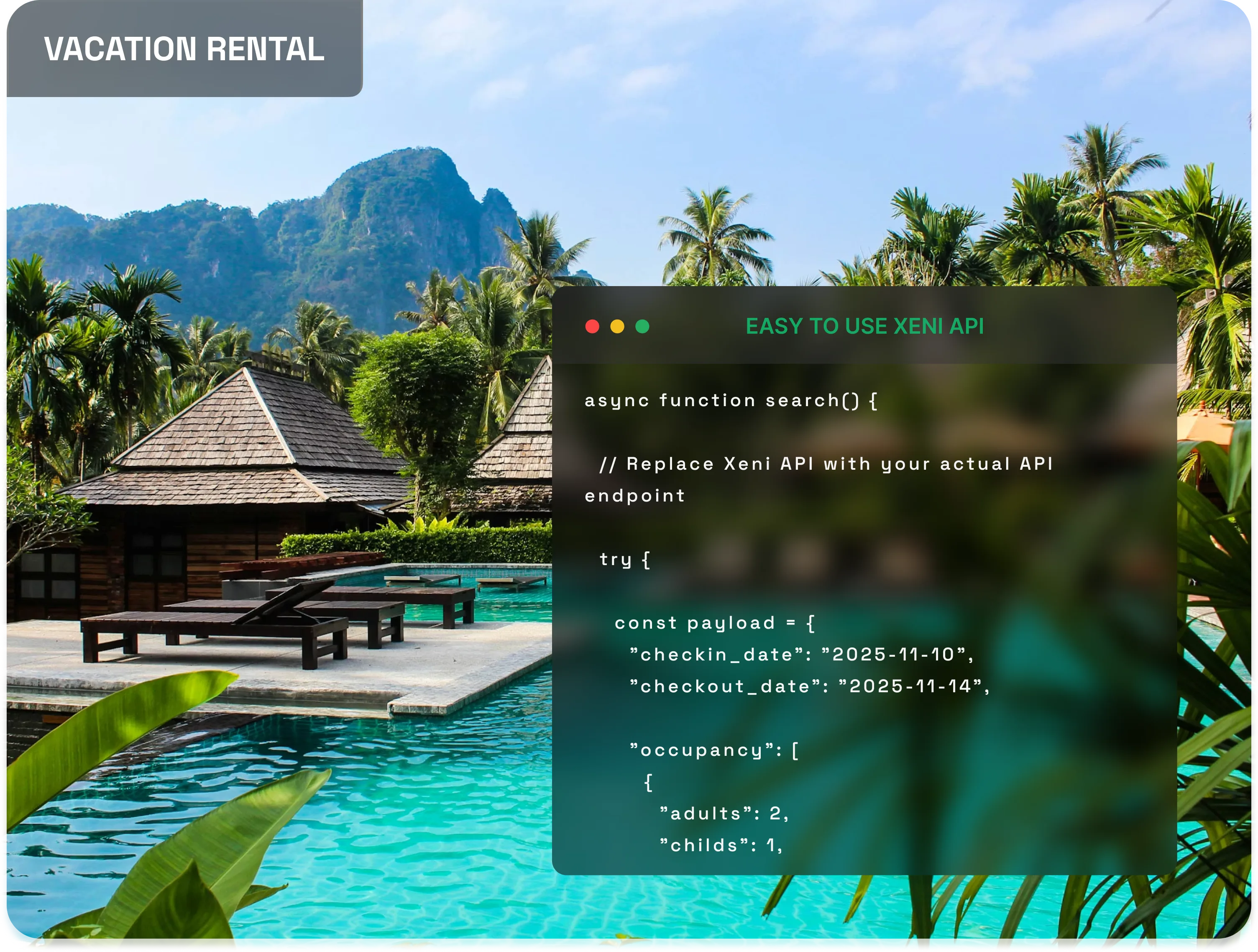Vacation rentals hero visual