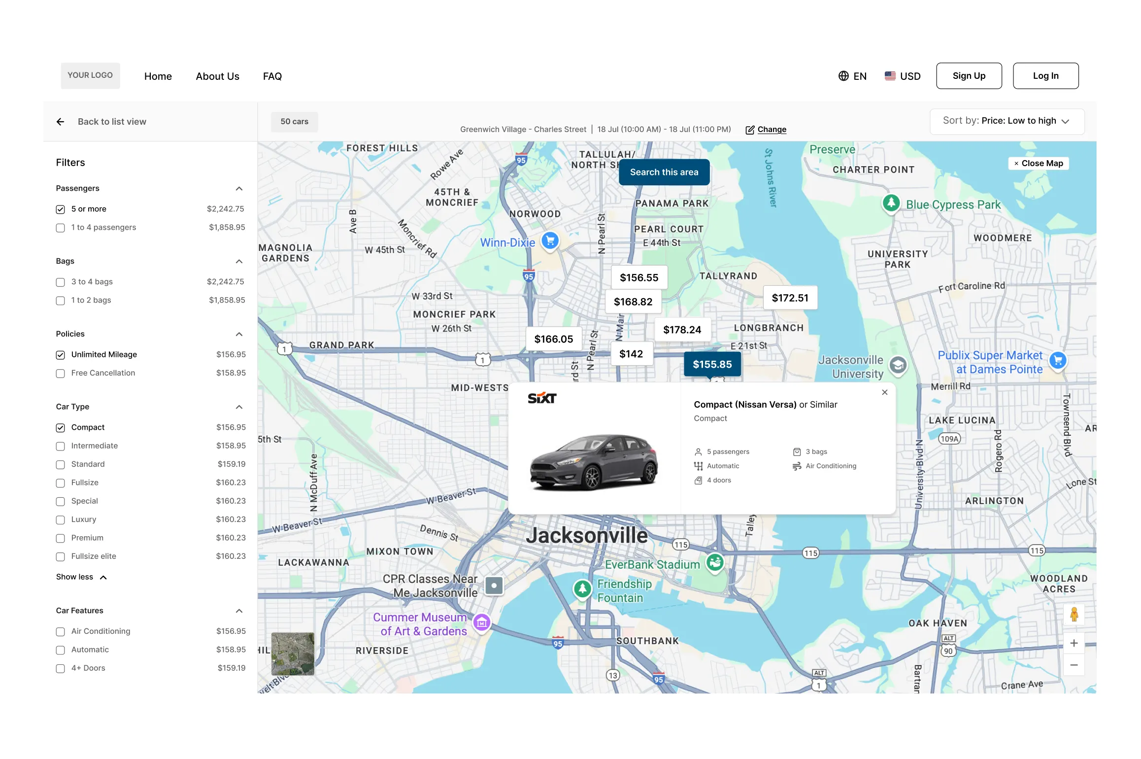 Map View