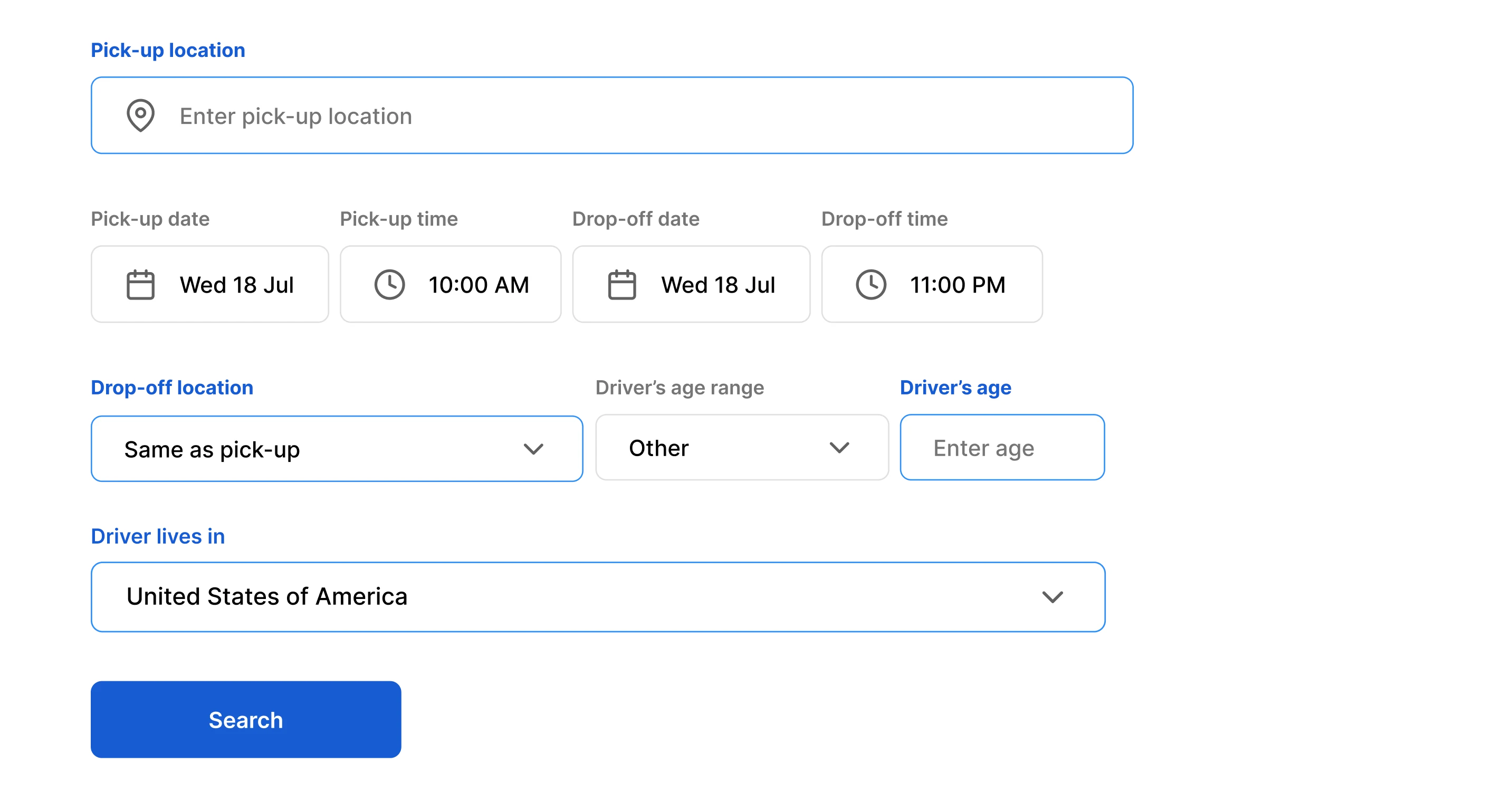 Search with smart filters