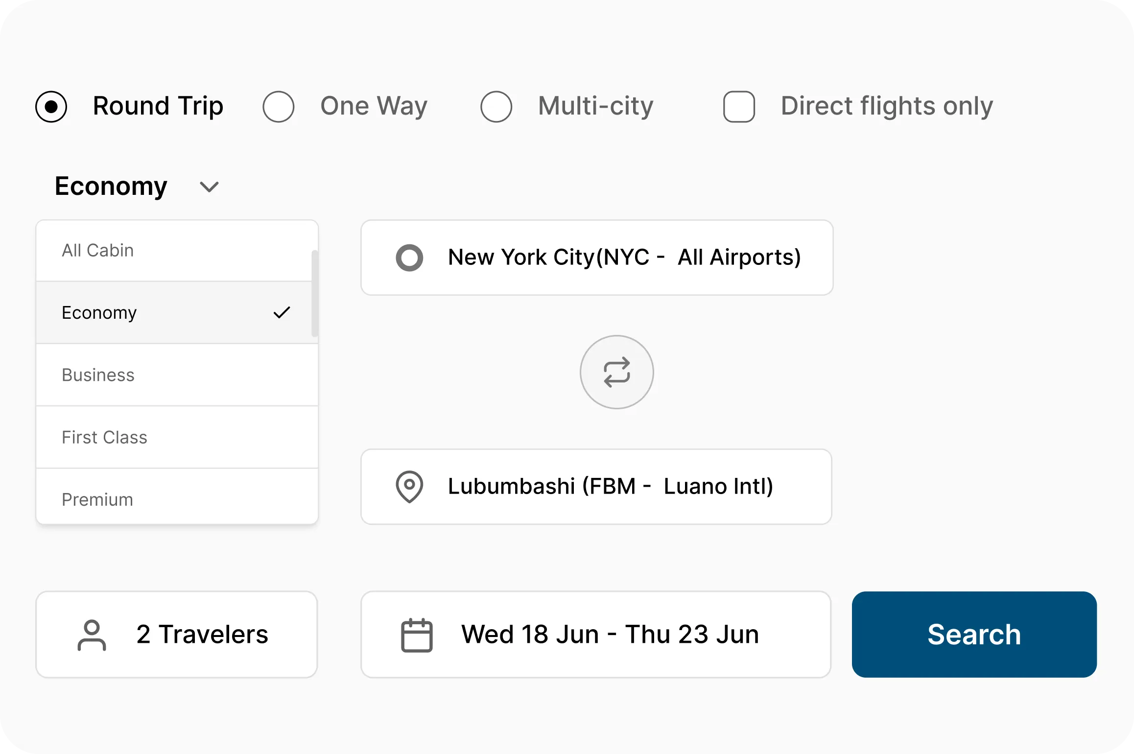 Search with smart filters