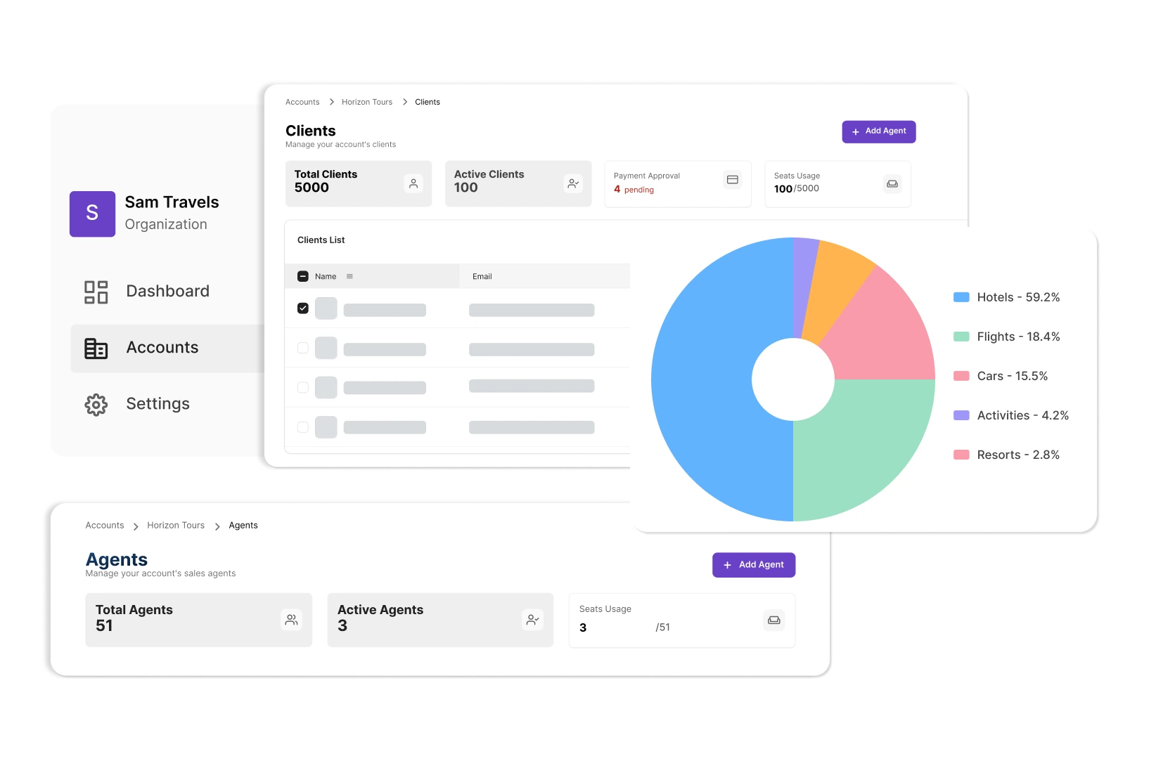 Built-in CRM UI