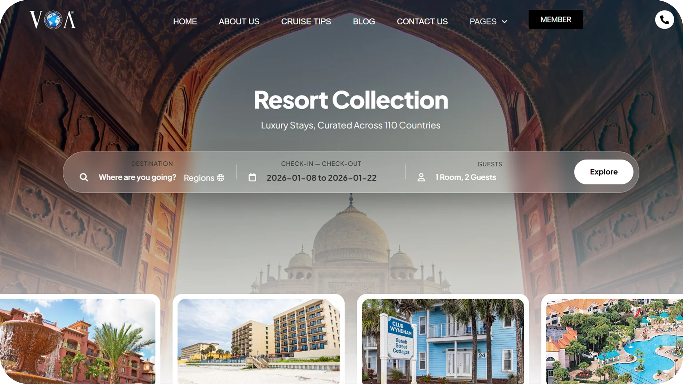 US Travel membership club