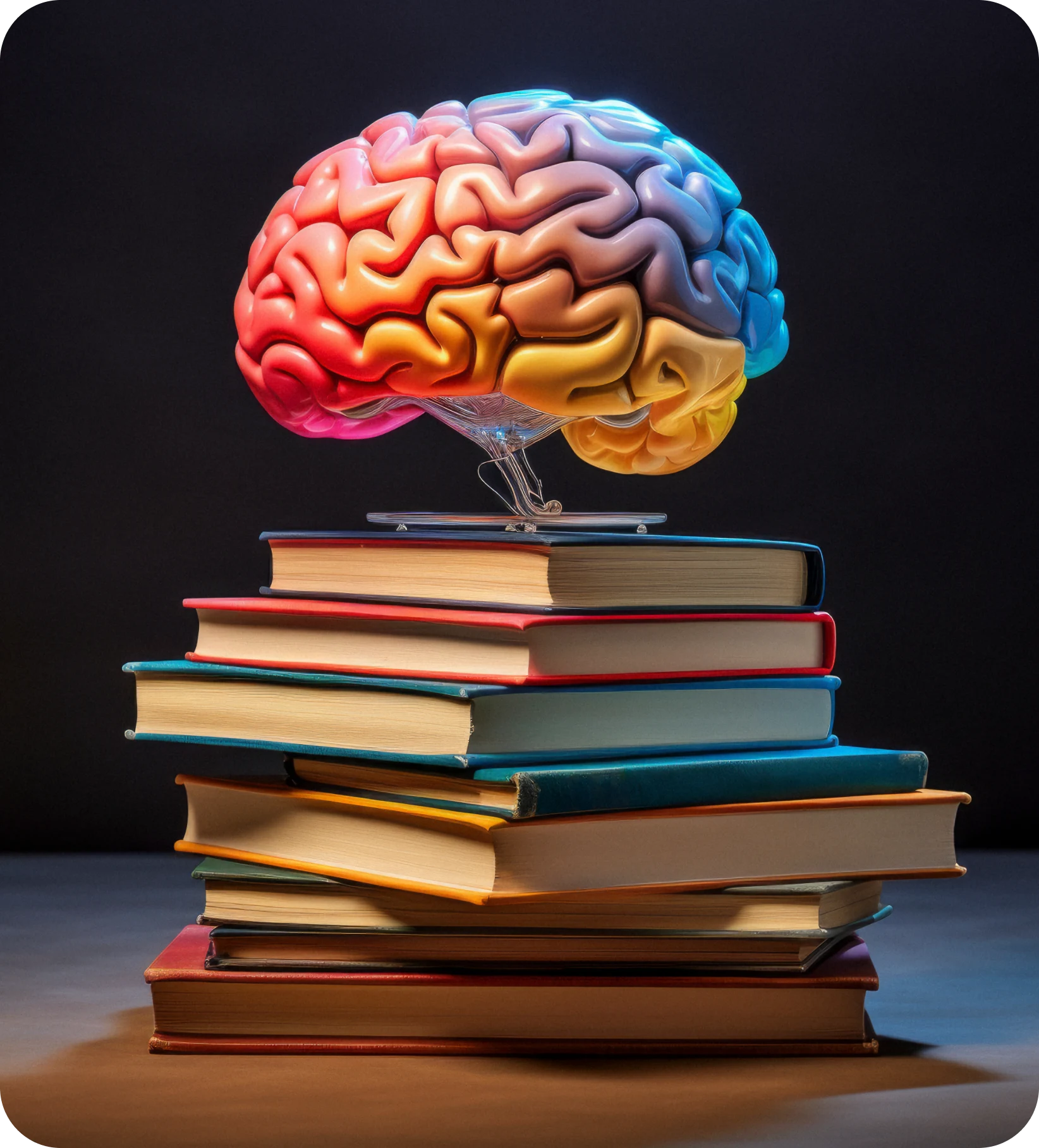 Knowledge and support illustration